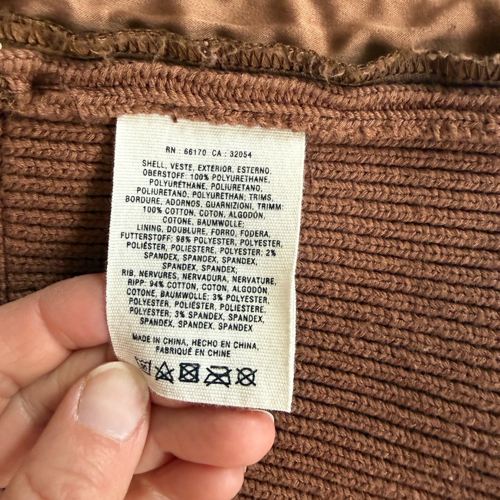 Women's Brown Leather Jacket - Picture 11 of 14